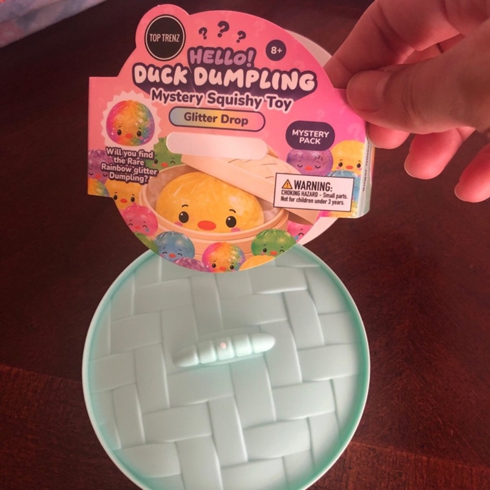 Top trenz rainbow glitter duck dumpling rare new - Picture 9 of 10